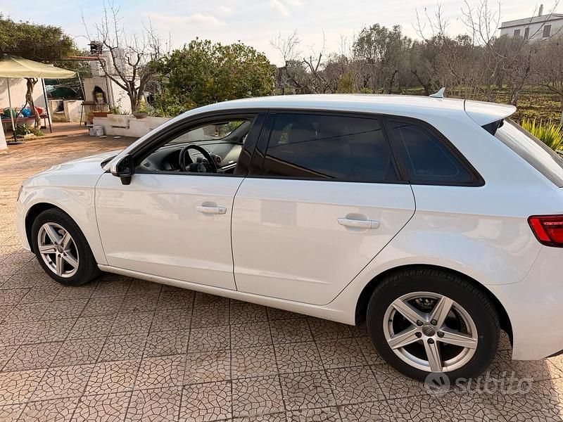 Usata Audi A3 116 CV (85 kW) 2017 Bianco Berlina