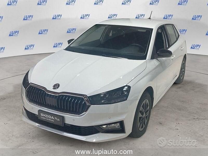 Nuova Skoda Fabia Selection 80 CV (58 kW) 2025 Bianco Utilitaria