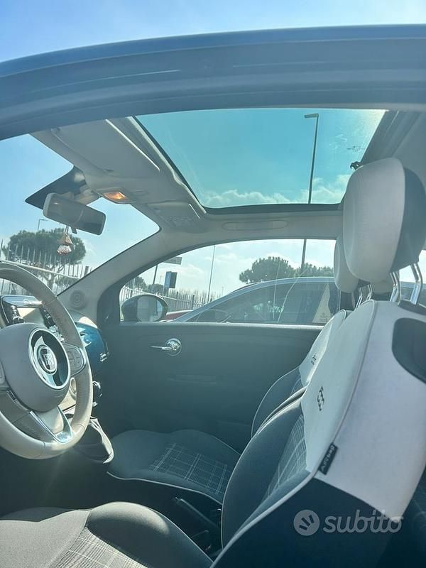 Usata Fiat 500 Lounge 2018 Blu Berlina