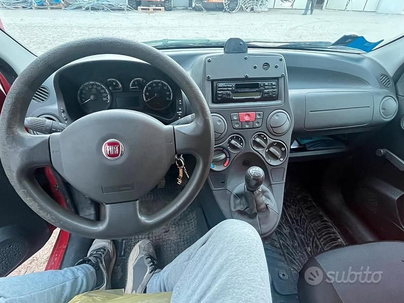 Usata Fiat Panda 2012 Rosso Furgone