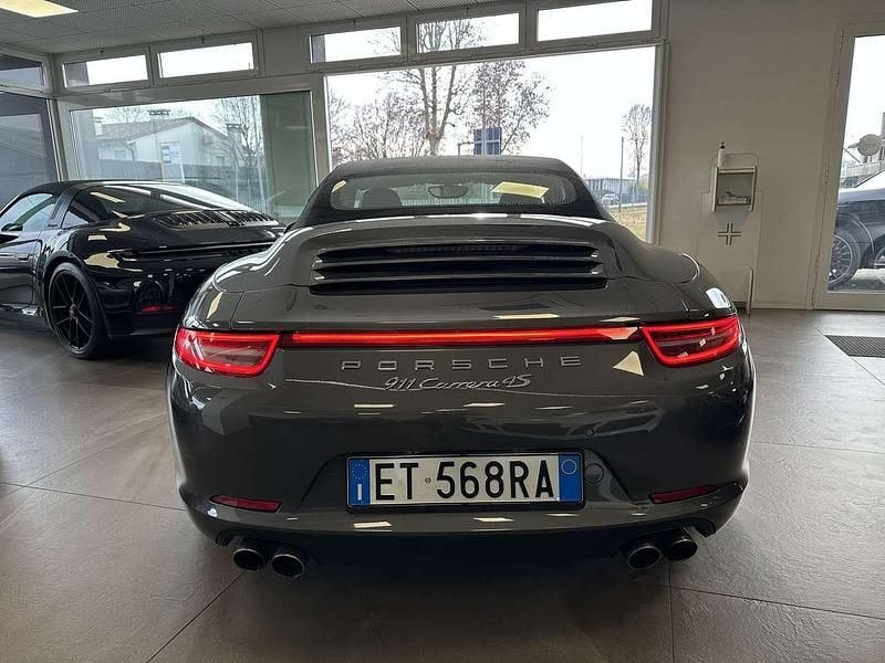 Usata Porsche 991 400 CV (294 kW) 2014 Grigio agata met. Cabrio