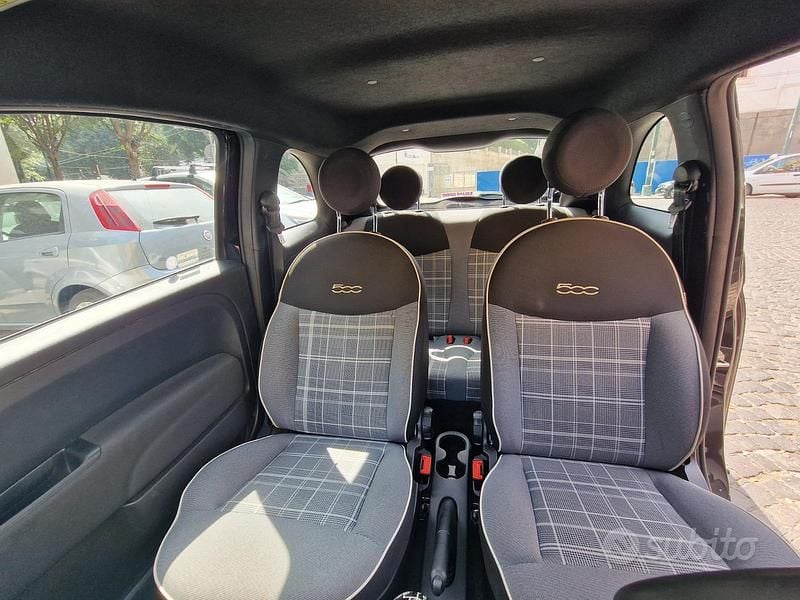 Usata Fiat 500 Lounge 69 CV (50 kW) 2020 Nero Utilitaria