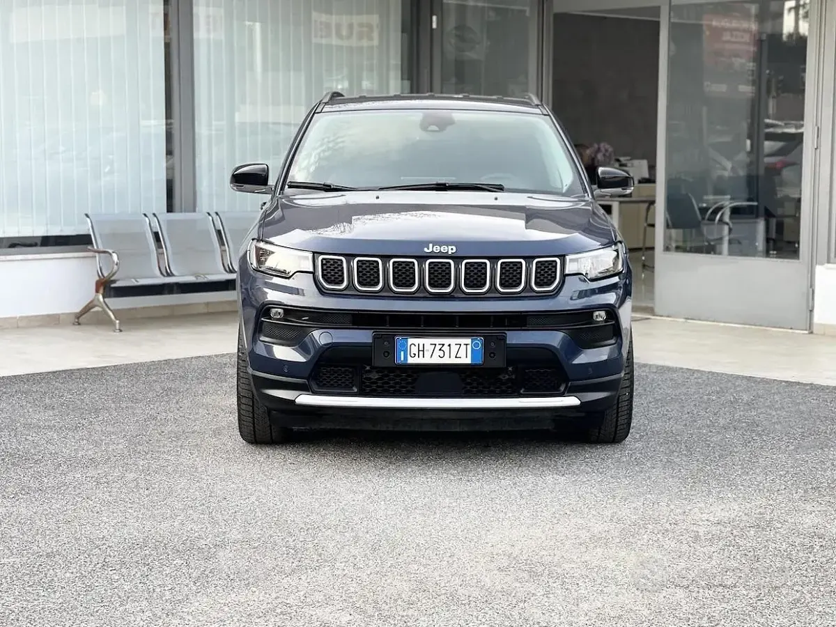 Usata Jeep Compass 150 CV (110 kW) 2022 Bluazzurro SUV