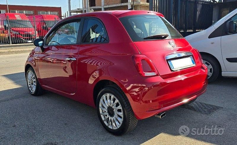 Usata Fiat 500 Lounge 70 CV (51 kW) 2021 Rosso Utilitaria