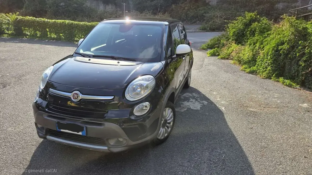 Usata Fiat 500L Trekking 95 CV (69 kW) 2017 Nero Monovolume