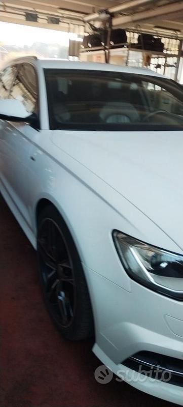 Usata Audi A6 S-Line 190 CV (139 kW) 2017 Bianco Station wagon