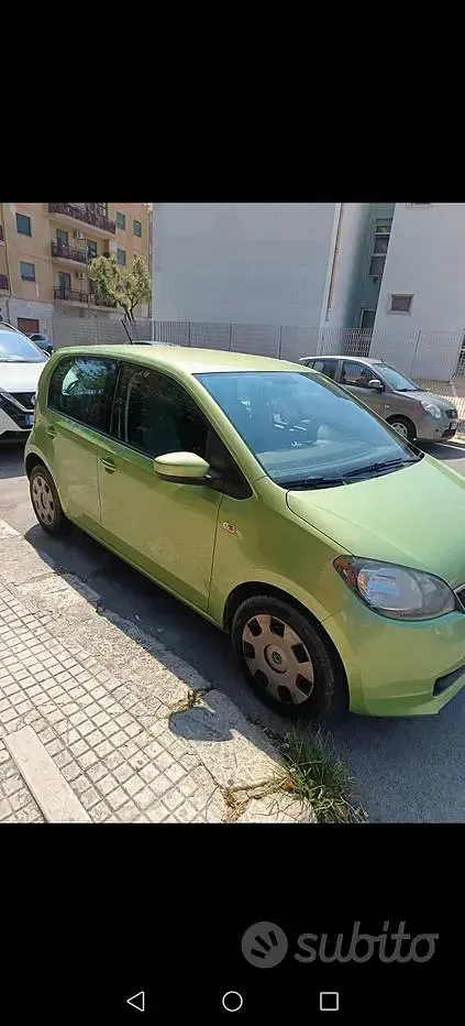 Usata Skoda Citigo 60 CV (44 kW) 2015 Verde Utilitaria