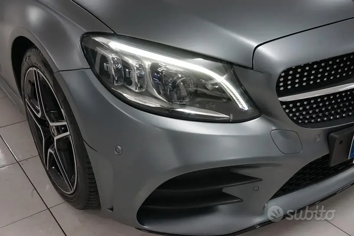 Usata Mercedes C220 Premium Plus 194 CV (142 kW) 2018 Grigio Coupé