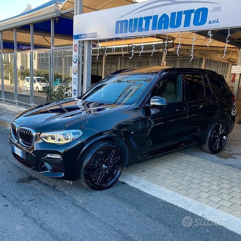 Usata BMW X3 M Sport 190 CV (139 kW) 2019 Nero SUV