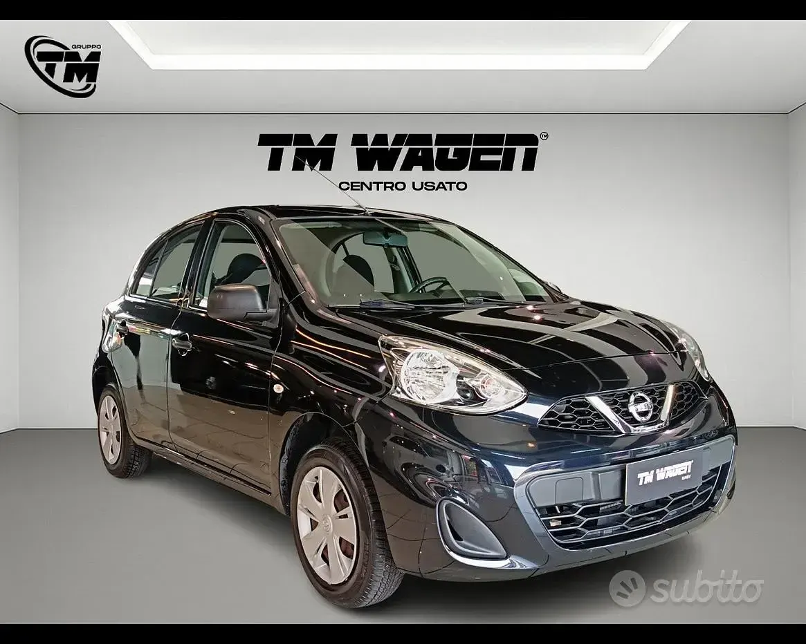 Usata Nissan Micra Comfort 80 CV (58 kW) 2016 Nero Utilitaria