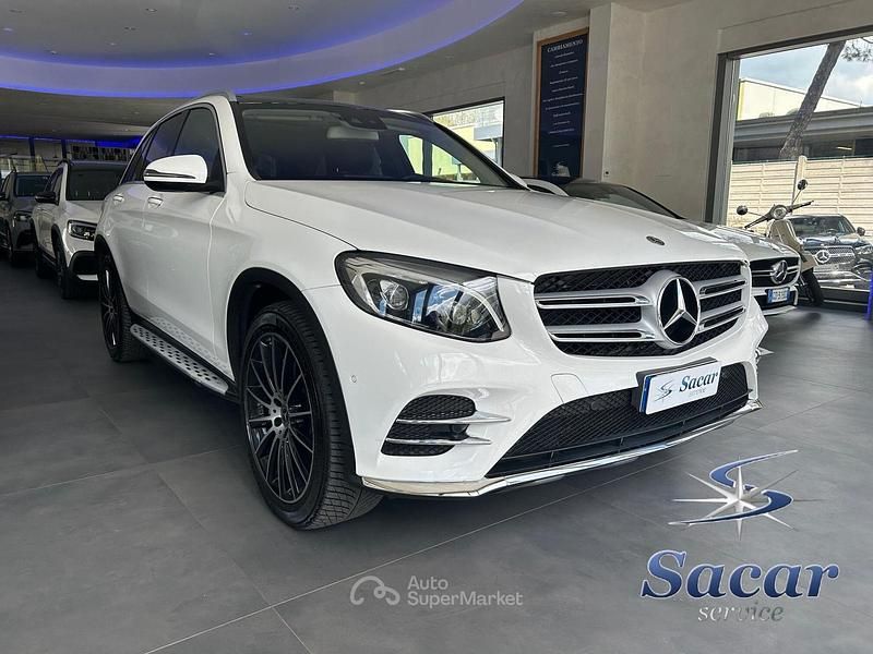 Usata Mercedes GLC250 Premium 204 CV (150 kW) 2018 Bianco SUV