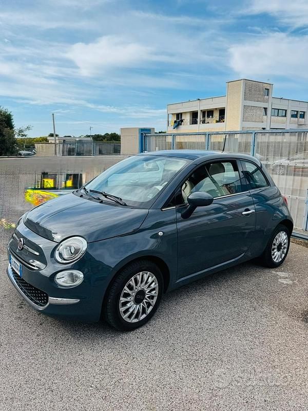 Usata Fiat 500 Lounge 95 CV (69 kW) 2019 Grigio Utilitaria