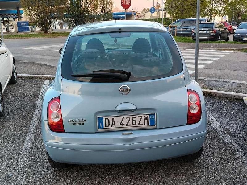 Usata Nissan Micra Acenta 80 CV (58 kW) 2006 Blu/azzurro Berlina