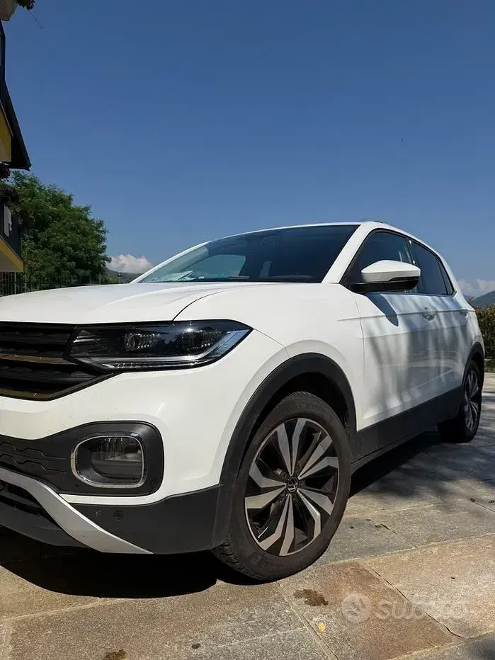 Usata VW T-Cross Advance 110 CV (80 kW) 2023 Bianco SUV