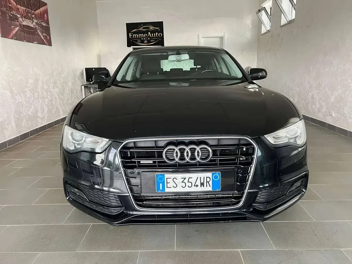 Usata Audi A5 Sportback 177 CV (130 kW) 2013 Nero Utilitaria