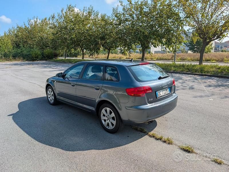 Usata Audi A3 Ambition 140 CV (102 kW) 2006 Grigio Utilitaria