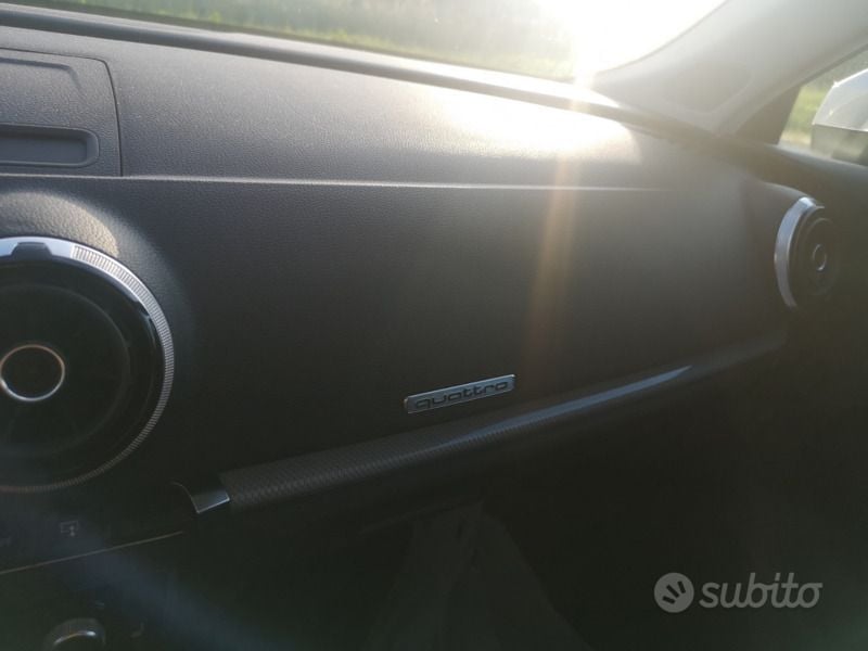 Usata Audi A3 Sportback S-Line 150 CV (110 kW) 2014 Grigio Utilitaria