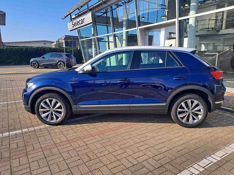 Usata VW T-Roc Style 116 CV (85 kW) 2019 Blu/azzurro SUV