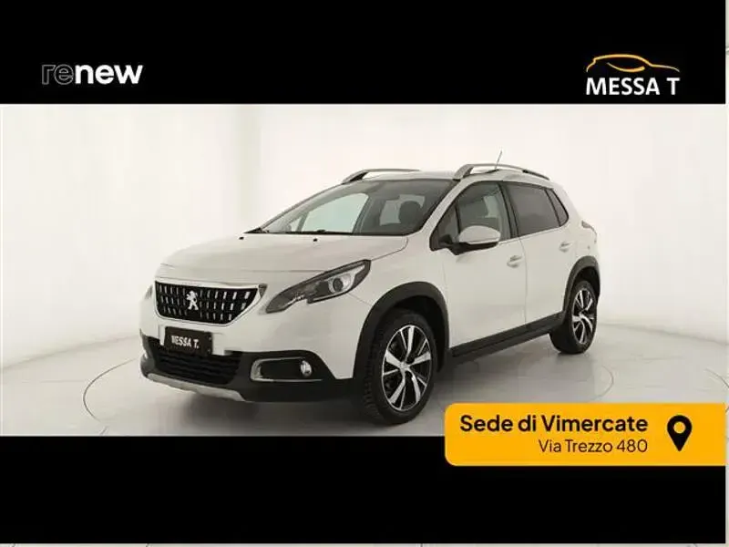 Usata Peugeot 2008 Allure 120 CV (88 kW) 2019 Bianco SUV