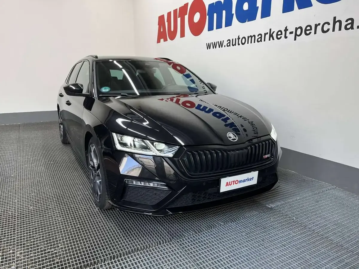 Usata Skoda Octavia RS 200 CV (147 kW) 2023 Nero Station wagon