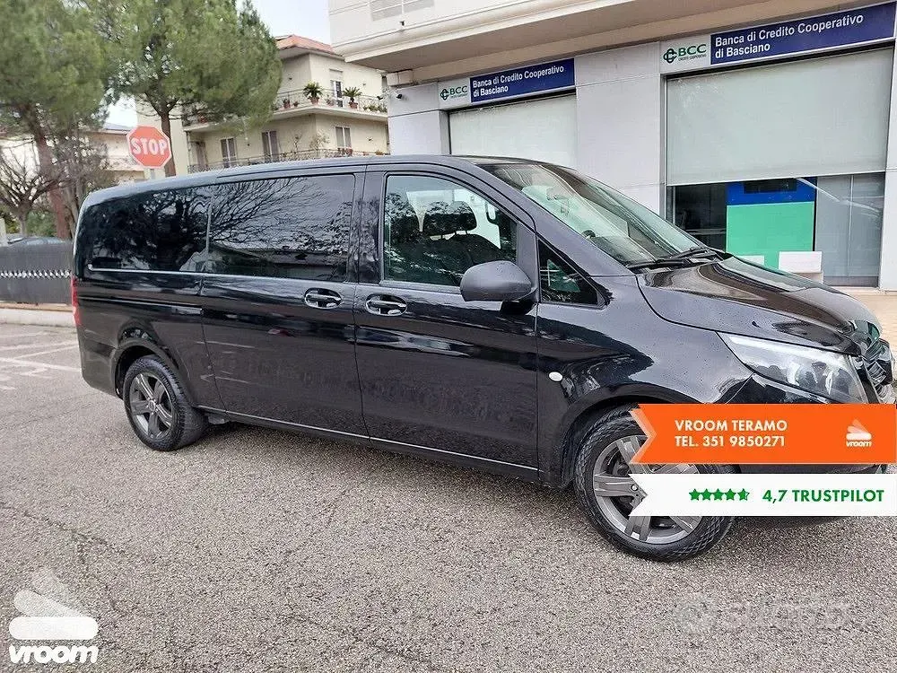 Usata Mercedes Vito 136 CV (100 kW) 2017 Nero Furgone