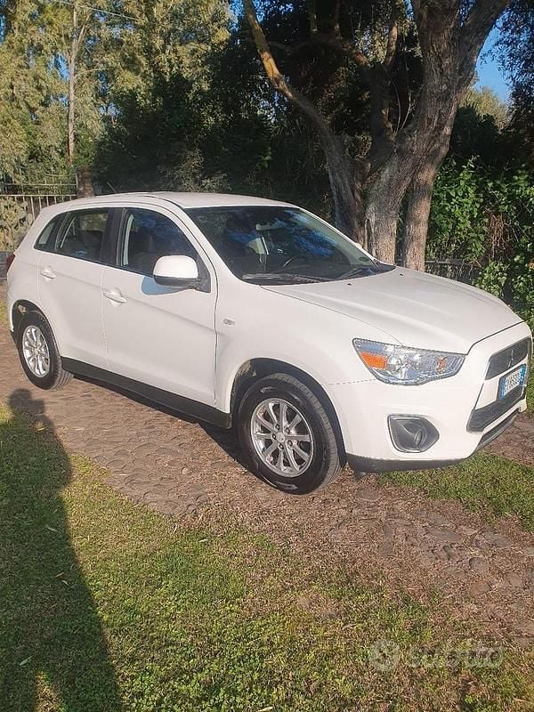 Usata Mitsubishi ASX 115 CV (84 kW) 2015 Bianco SUV