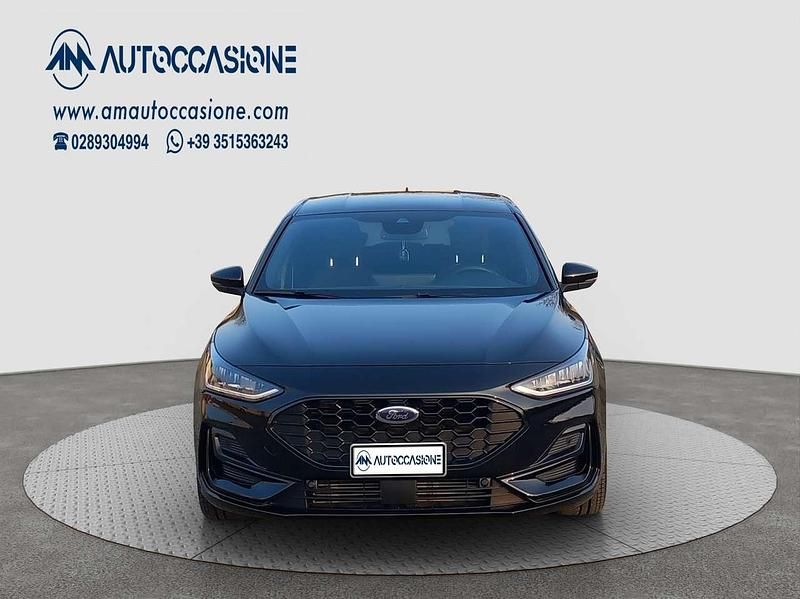 Usata Ford Focus ST-Line X 125 CV (91 kW) 2023 Nero Berlina
