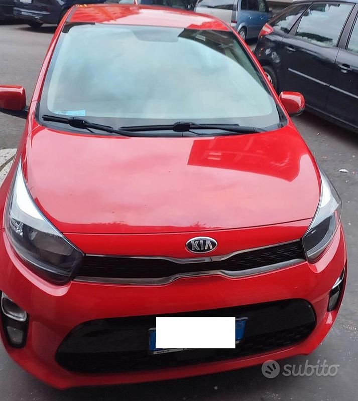 Usata Kia Picanto Style 67 CV (49 kW) 2021 Rosso Utilitaria