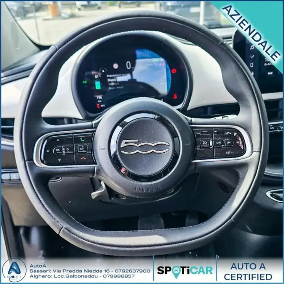 Usata Fiat 500e 86 kW (118 CV) 2024 Bianco Berlina