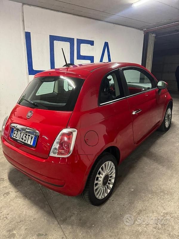 Usata Fiat 500 Lounge 69 CV (50 kW) 2015 Rosso Berlina