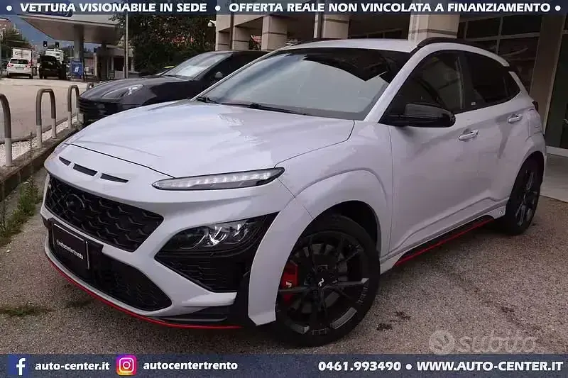 Usata Hyundai Kona N Performance 280 CV (205 kW) 2021 Blu/azzurro SUV
