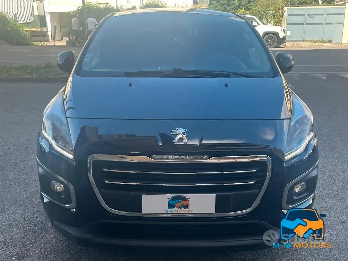Usata Peugeot 3008 S 131 CV (96 kW) 2015 Nero Station wagon