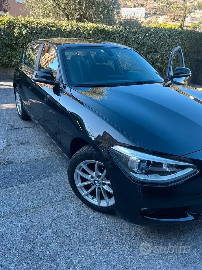 Usata BMW 118 150 CV (110 kW) 2015 Nero Utilitaria
