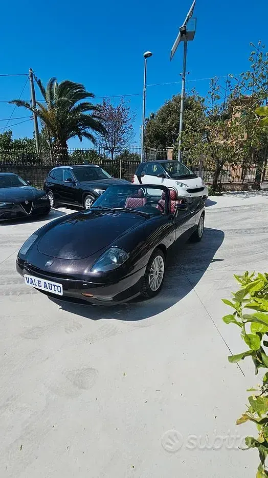Usata Fiat Barchetta 131 CV (96 kW) 2002 Marrone Cabrio
