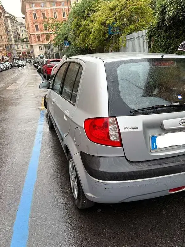 Usata Hyundai Getz Active 97 CV (71 kW) 2006 Argento Utilitaria