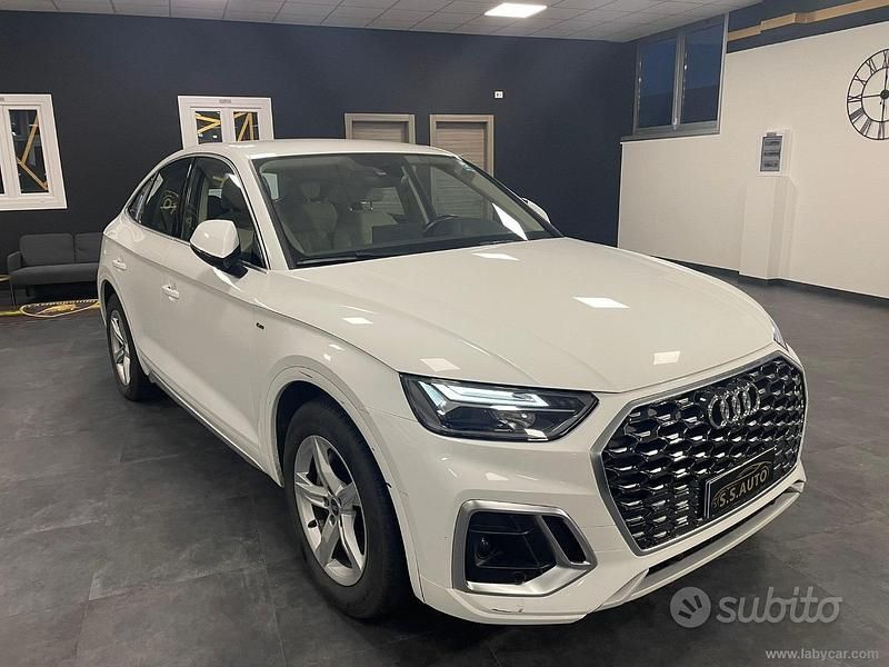Begagnad Audi Q5 S-Line 163 HK (119 kW) 2022 Vit SUV