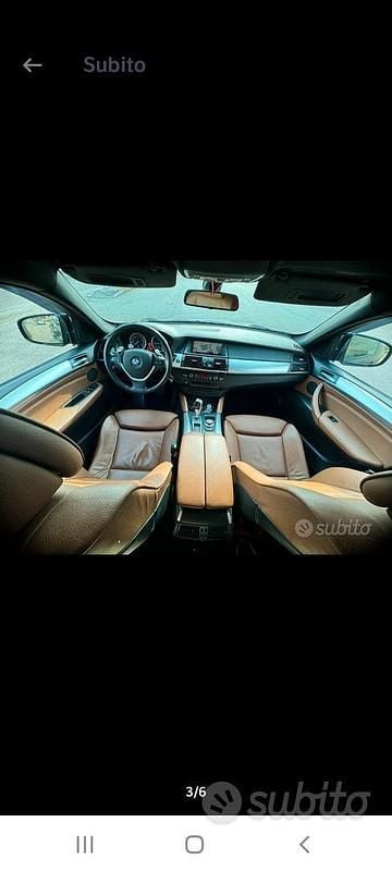 Usata BMW X6 2009 Blu SUV