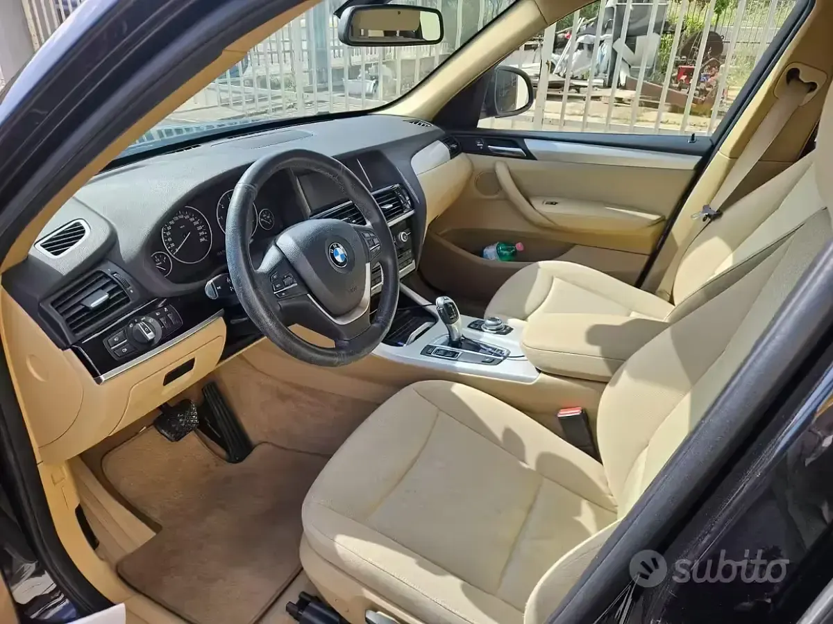 Usata BMW X3 Advantage 150 CV (110 kW) 2017 Nero SUV