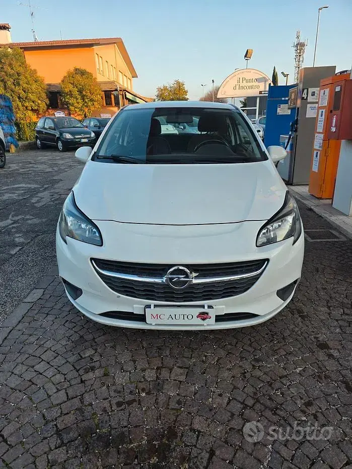 Usata Opel Corsa 75 CV (55 kW) 2016 Bianco Utilitaria