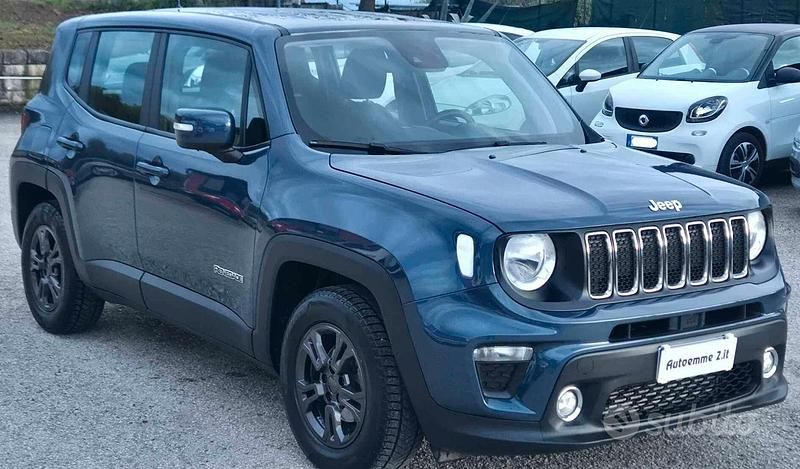 Usata Jeep Renegade Longitude 120 CV (88 kW) 2020 Blu SUV