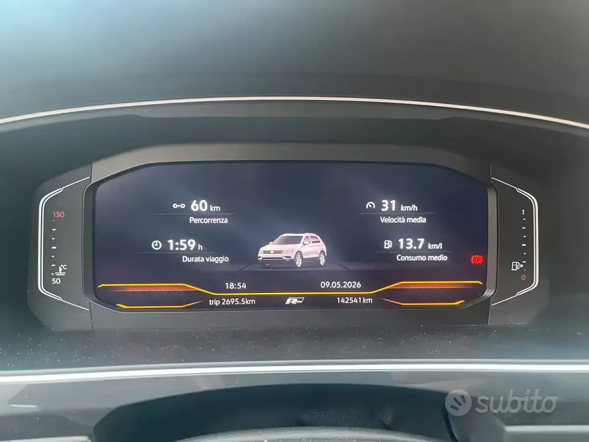 Usata VW Tiguan 150 CV (110 kW) 2019 Grigio SUV