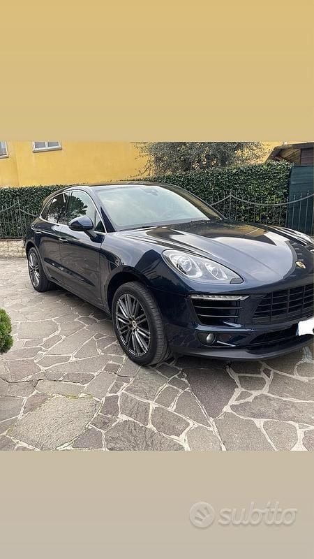 Usata Porsche Macan S 2015 Blu SUV
