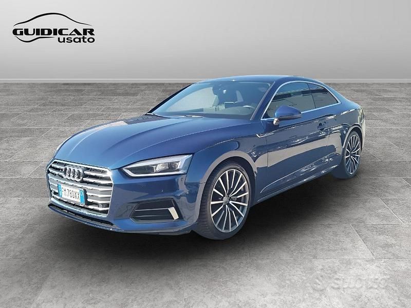 Blu/azzurro Usata 2018 Audi A5 Business Coupé | 27.900 € (Ottimo prezzo) - Immagine 1/4