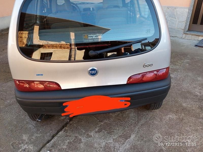 Usata Fiat 600 54 CV (39 kW) 2007 Grigio Utilitaria