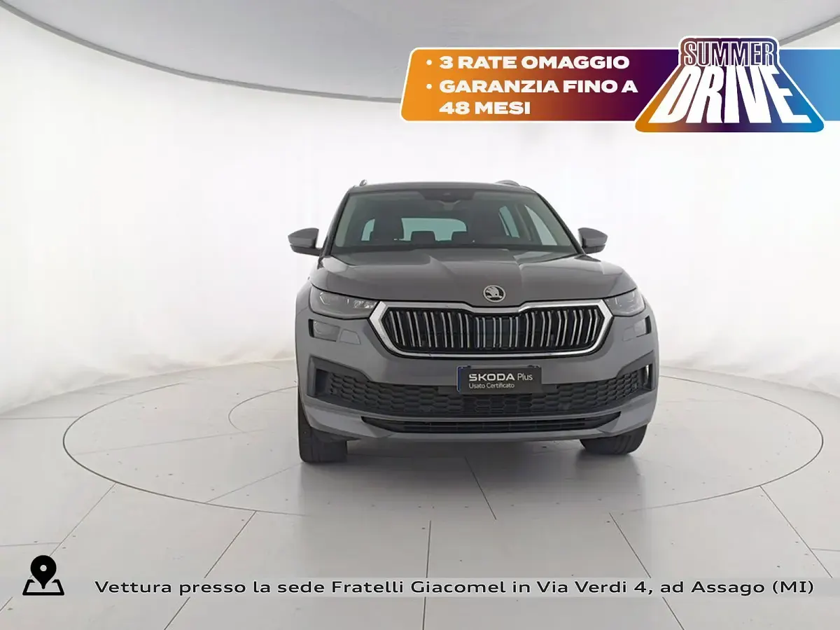 Usata Skoda Kodiaq LAURIN & KLEMENT 190 CV (139 kW) 2023 Grigio graphite metallizzato SUV