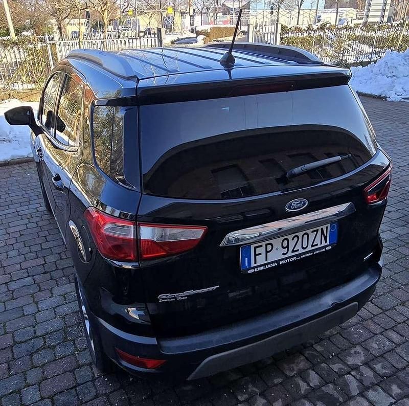 Usata Ford Ecosport Titanium S 99 CV (72 kW) 2018 Nero SUV