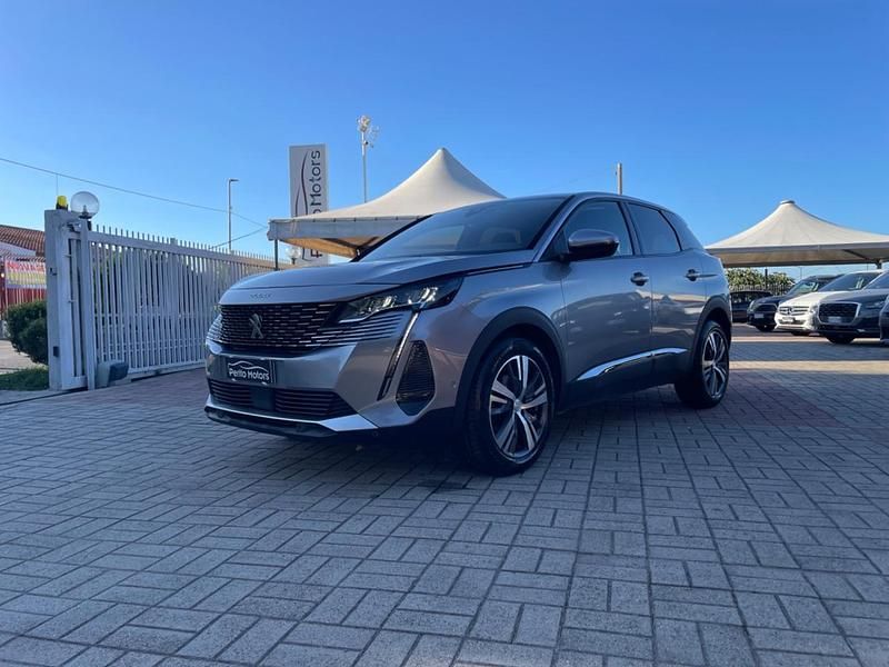 Argento Usata 2021 Peugeot 3008 Allure Station wagon | 20.999 € (Buon prezzo) - Immagine 1/4