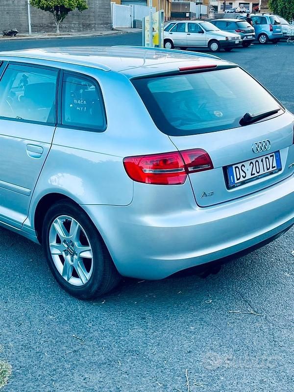 Usata Audi A3 105 CV (77 kW) 2008 Grigio Utilitaria