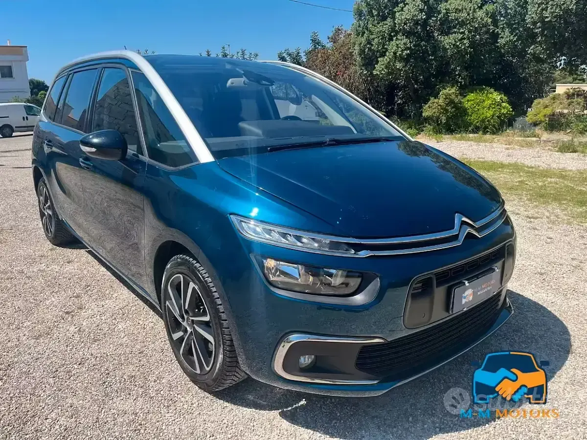 Usata Citroën C4 SpaceTourer Shine 163 CV (119 kW) 2022 Blu/azzurro Monovolume