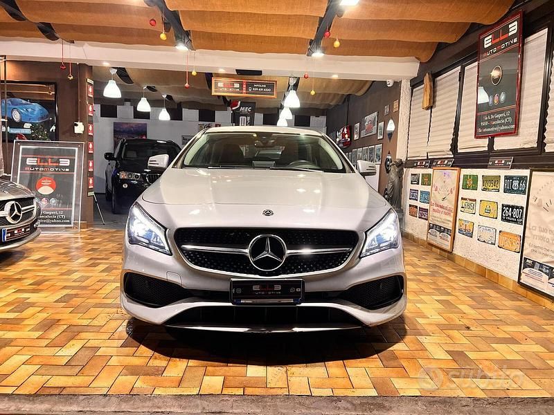 Usata Mercedes CLA200 Premium 136 CV (100 kW) 2018 Grigio Berlina
